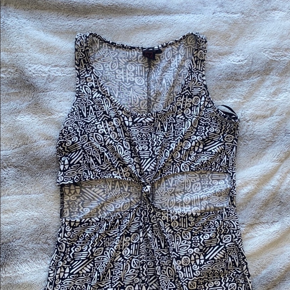 Patterned Maxi Dress